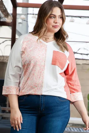 Bracelet Sleeve Plus Size Top