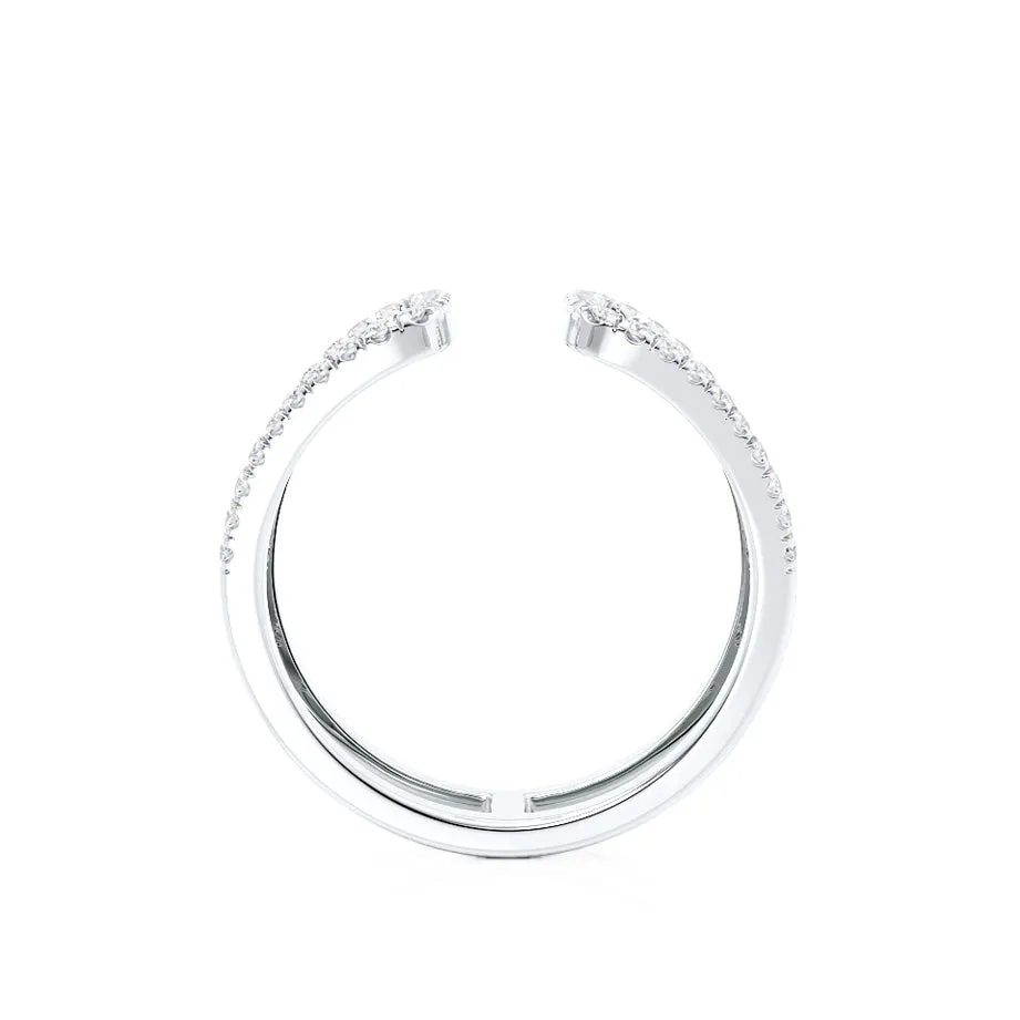 BRIAR - Lab Diamond Statement Eternity 18k White Gold