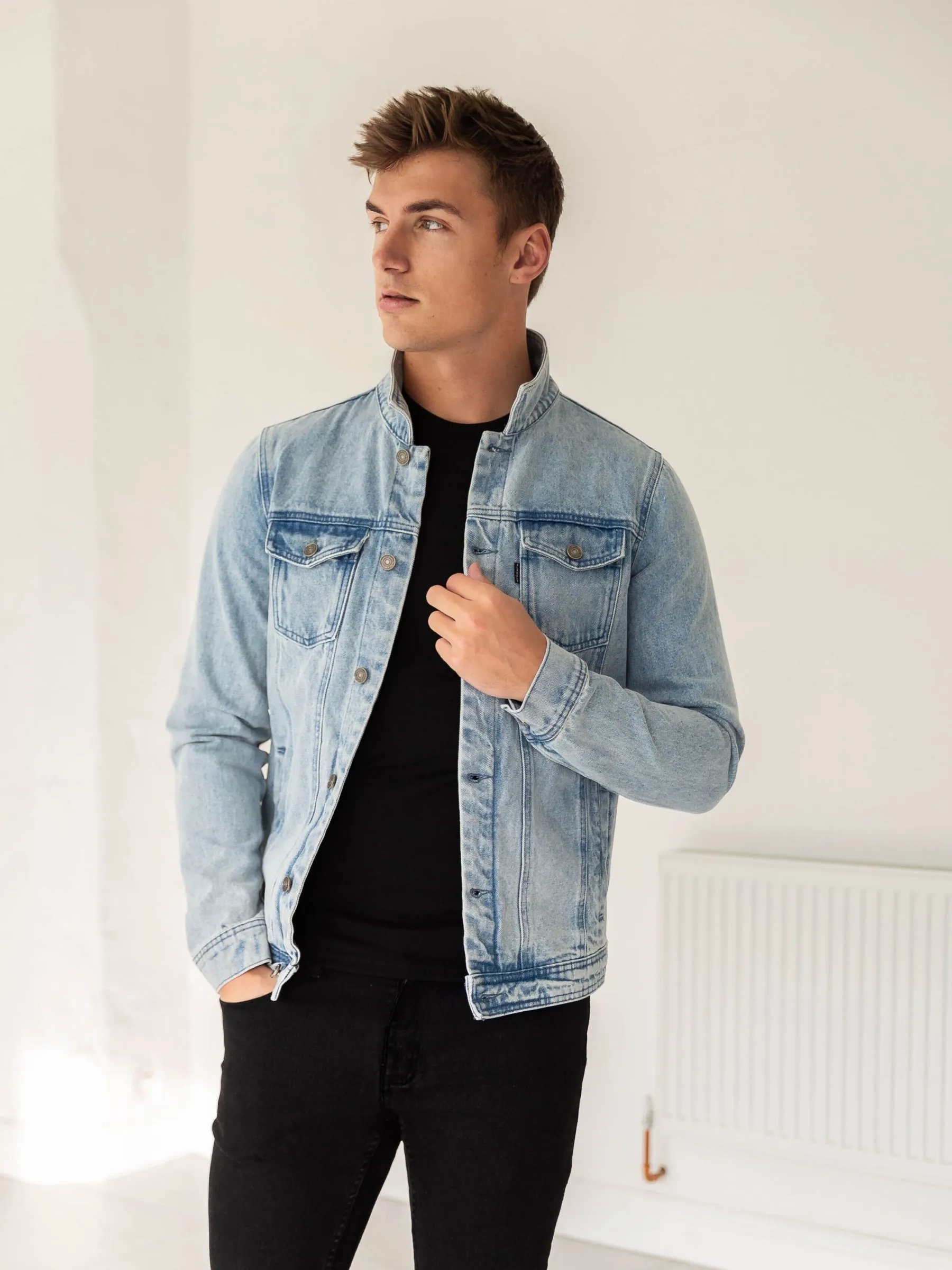 Brooklyn Denim Jacket - Blue