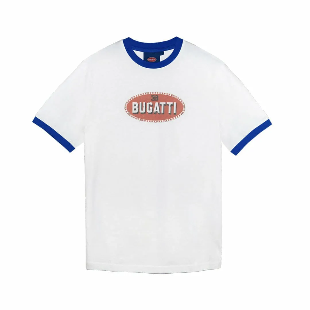 Bugatti Heritage Macaron Vintage Sign T-Shirt