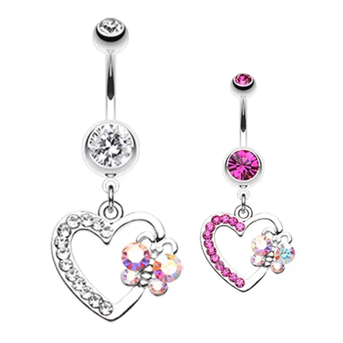 Butterfly Romance Belly Button Ring