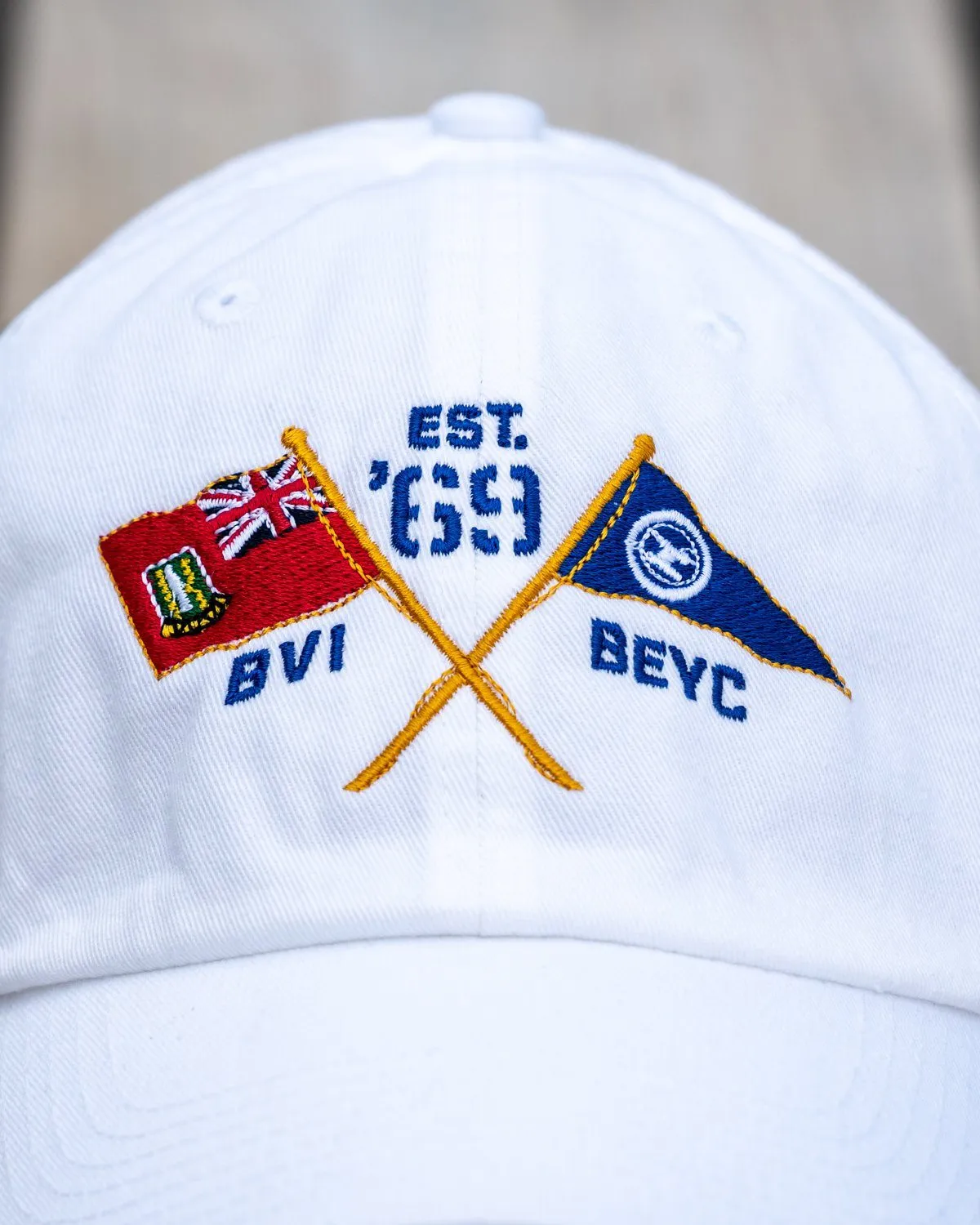 BVI & Bitter End Cross Flags Cap | Various Colors