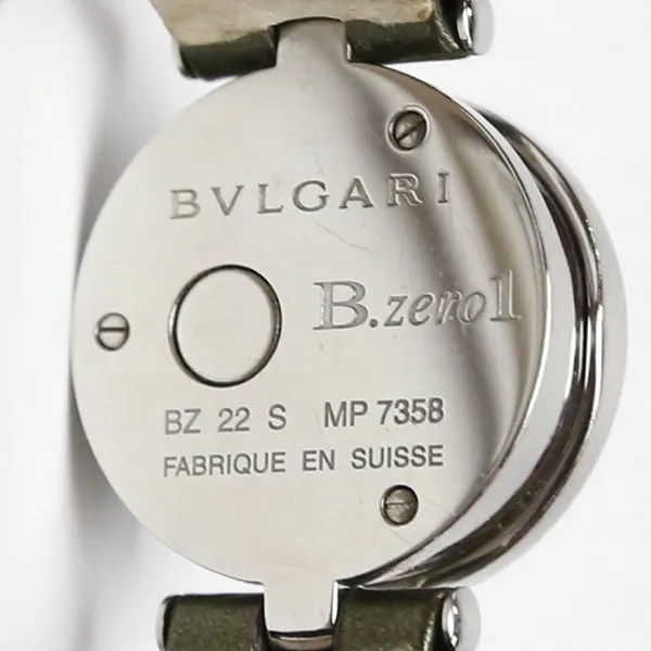 BVLGARI Watches MP7358 Silver B.zero1 Shell dial BZ22S Women Used Authentic