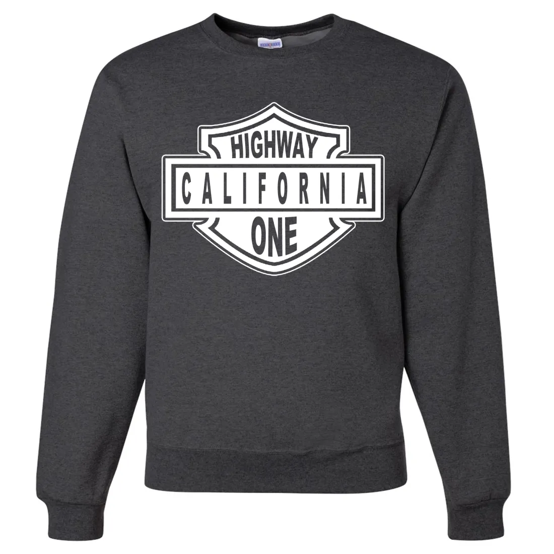 California Highway One Crewneck Sweatshirt