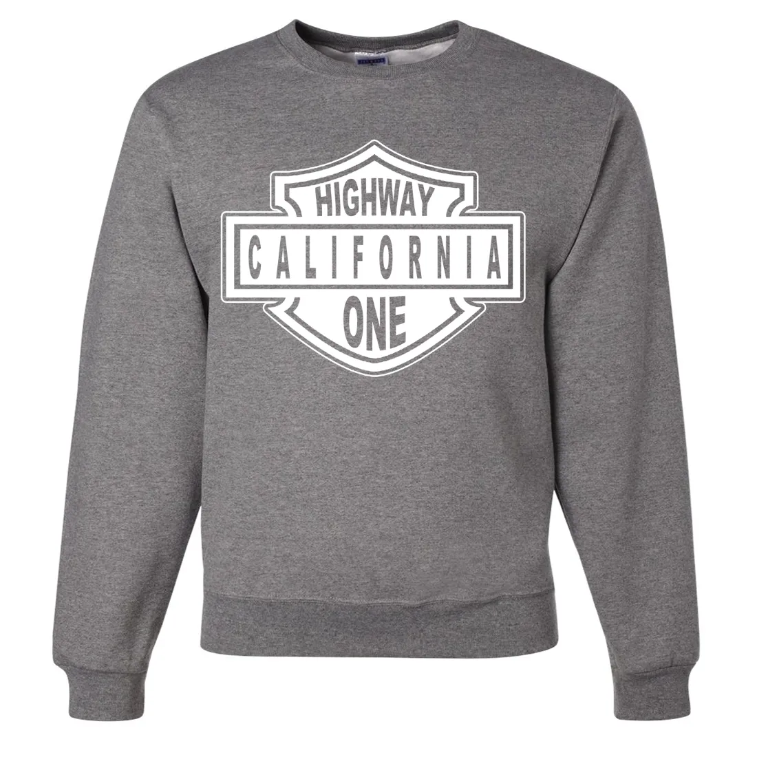 California Highway One Crewneck Sweatshirt