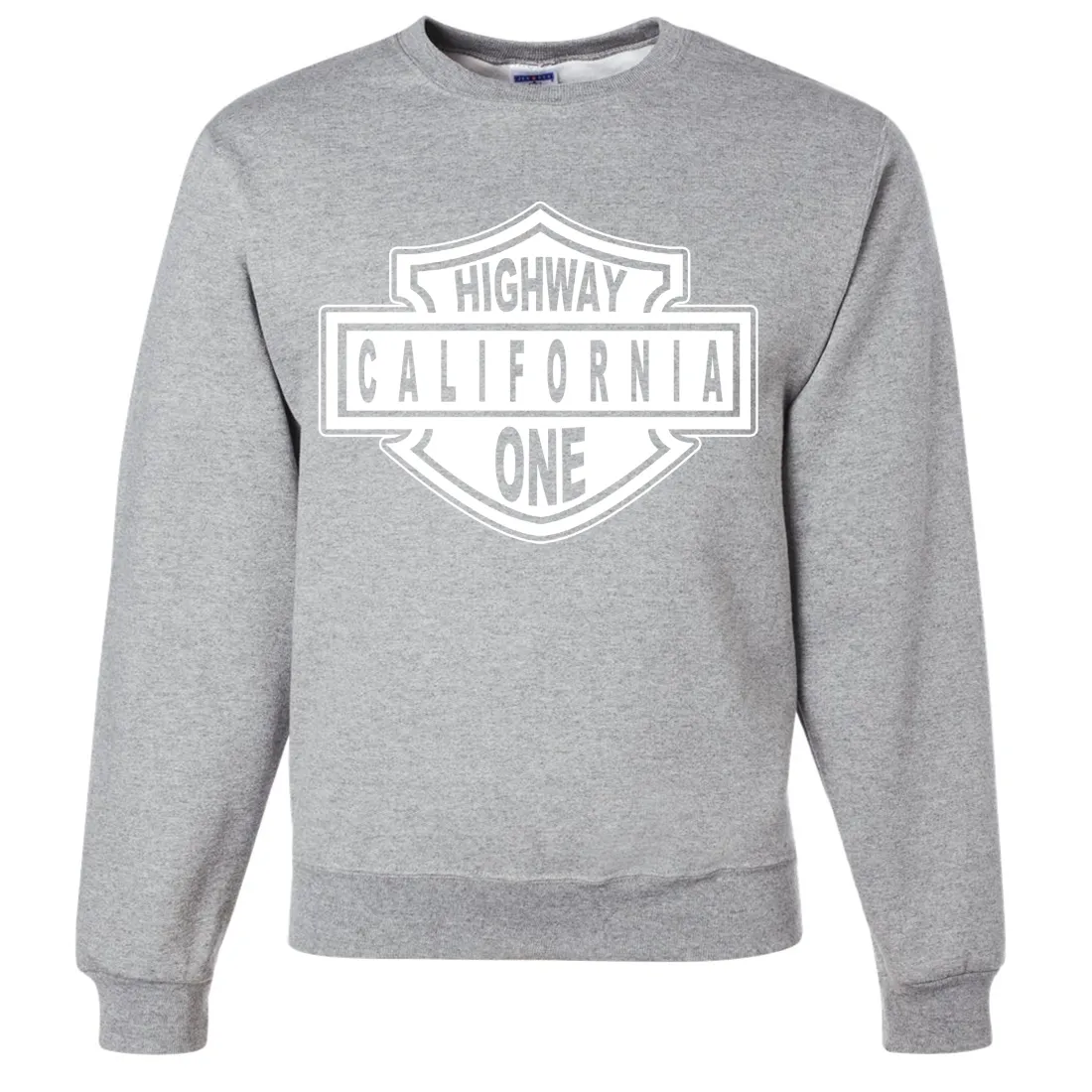 California Highway One Crewneck Sweatshirt