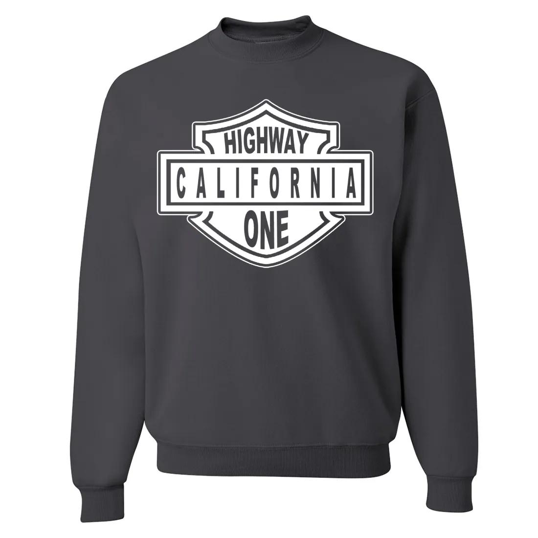 California Highway One Crewneck Sweatshirt