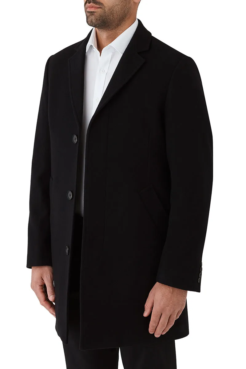 Cambridge - Spinner Overcoat - Black