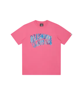 CAMO ARCH LOGO T-SHIRT - PINK