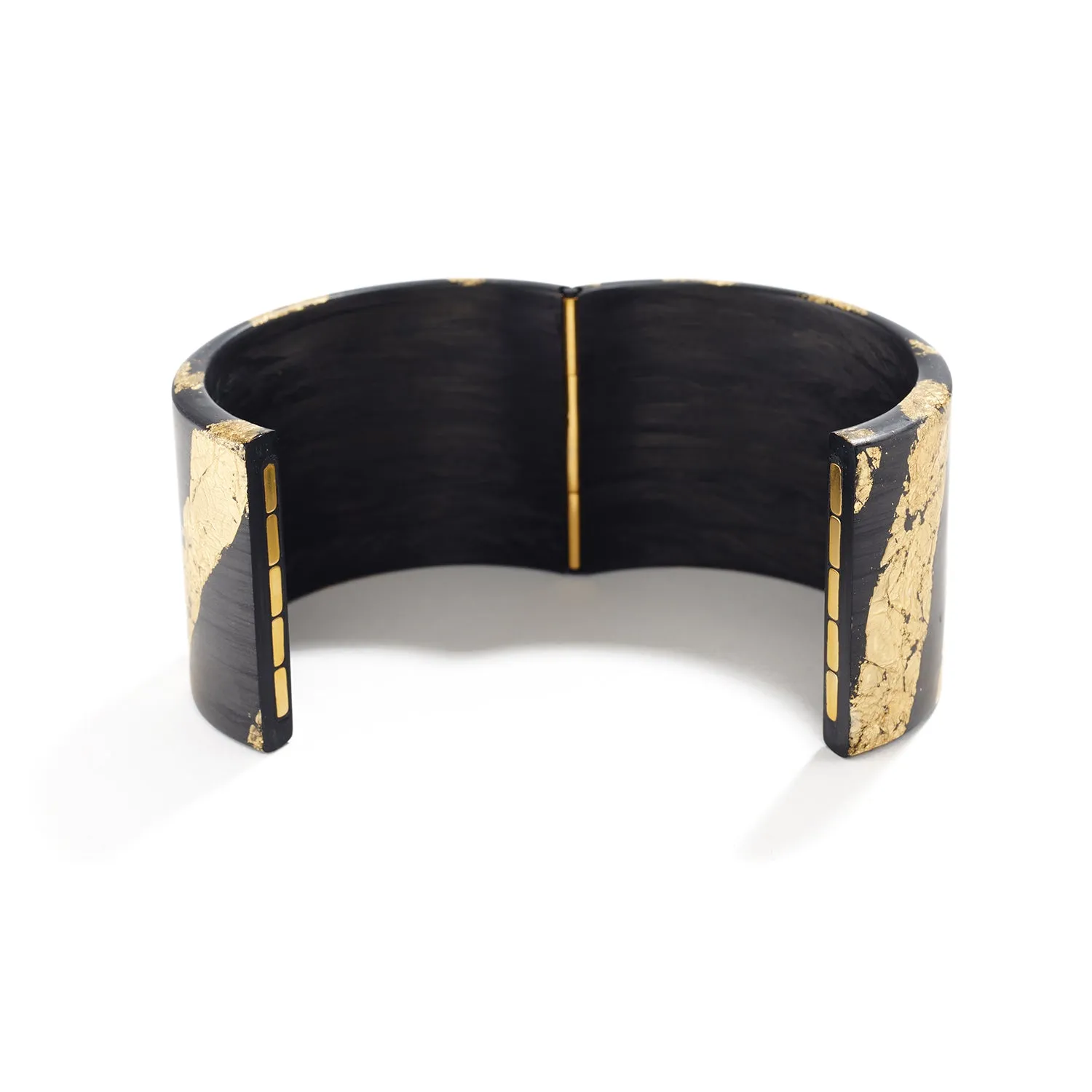 Carbon Fiber Gold Bracelet