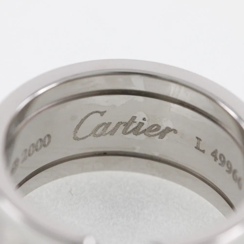 CARTIER Ring K18 white gold White gold C2 Women Used Authentic