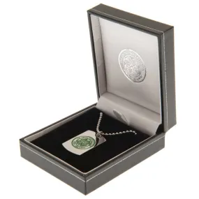 Celtic FC Enamel Crest Dog Tag & Chain