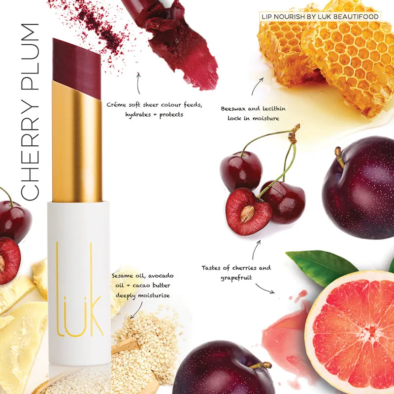 Cherry Plum Lip Nourish - 100% Natural