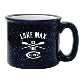 Cobalt & White Santa Fe Mug - 12oz