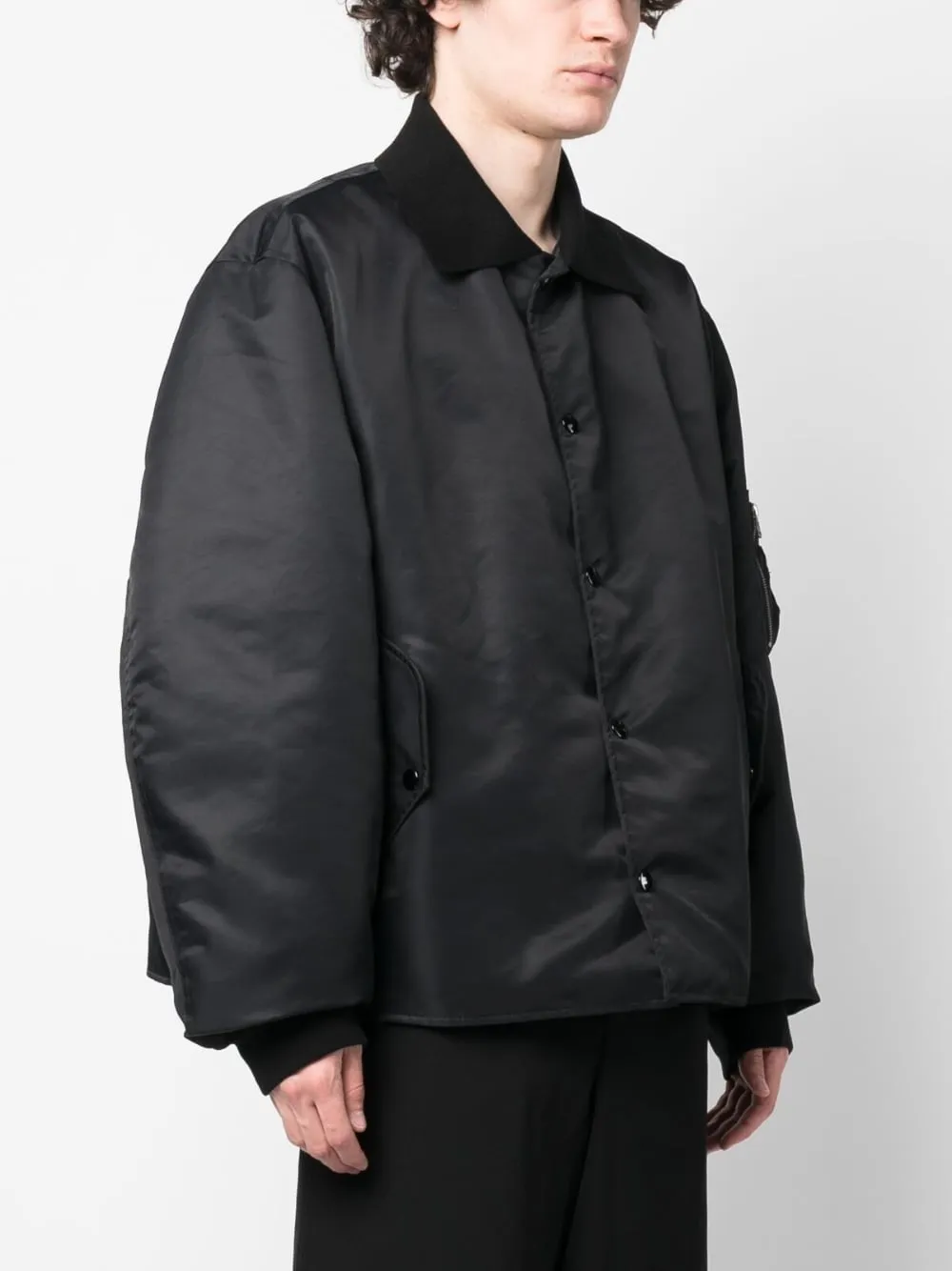 Collared Bomber Jacket