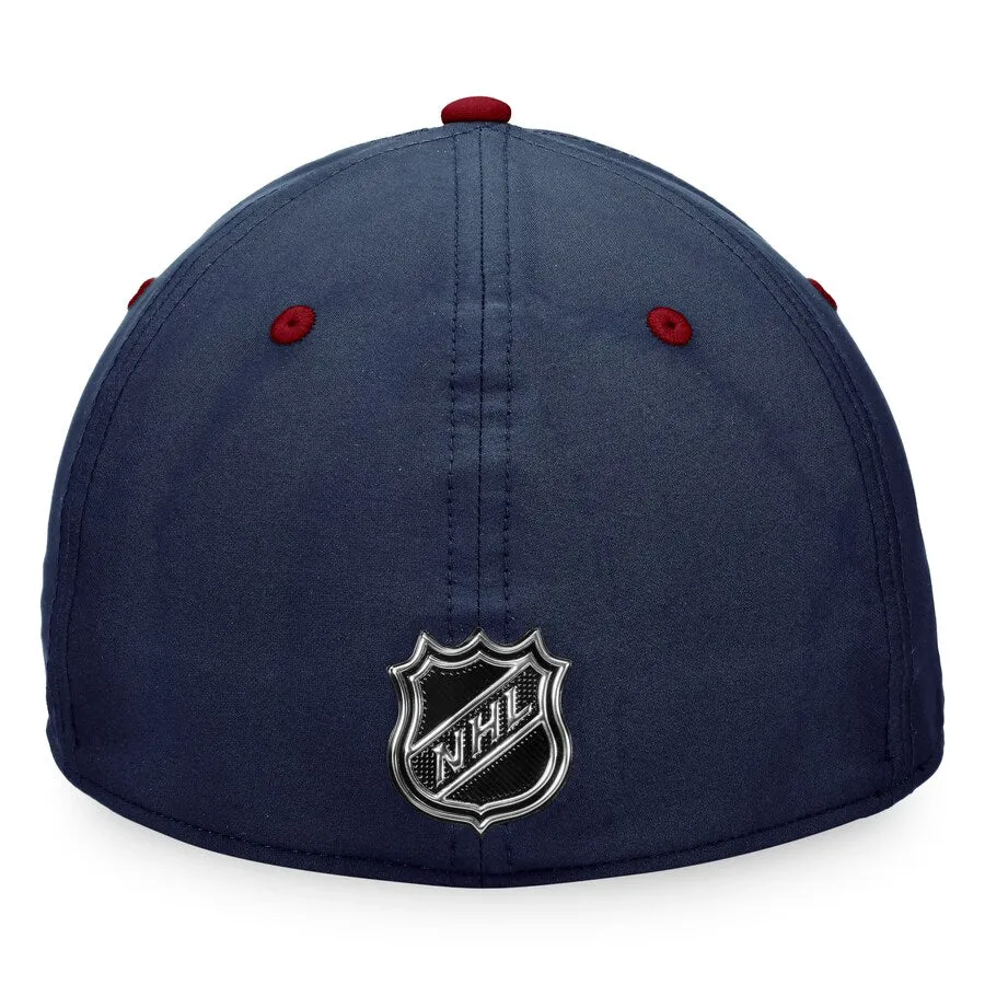 Colorado Avalanche Fanatics Branded Navy Game Training - Authentic Pro Rink Flex Hat