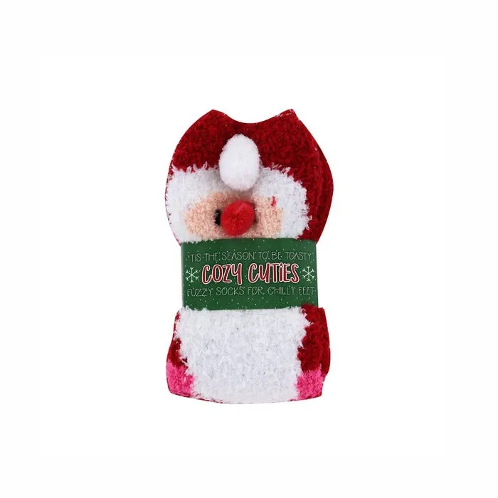 Cozy Cuties Fuzzy Holiday Socks