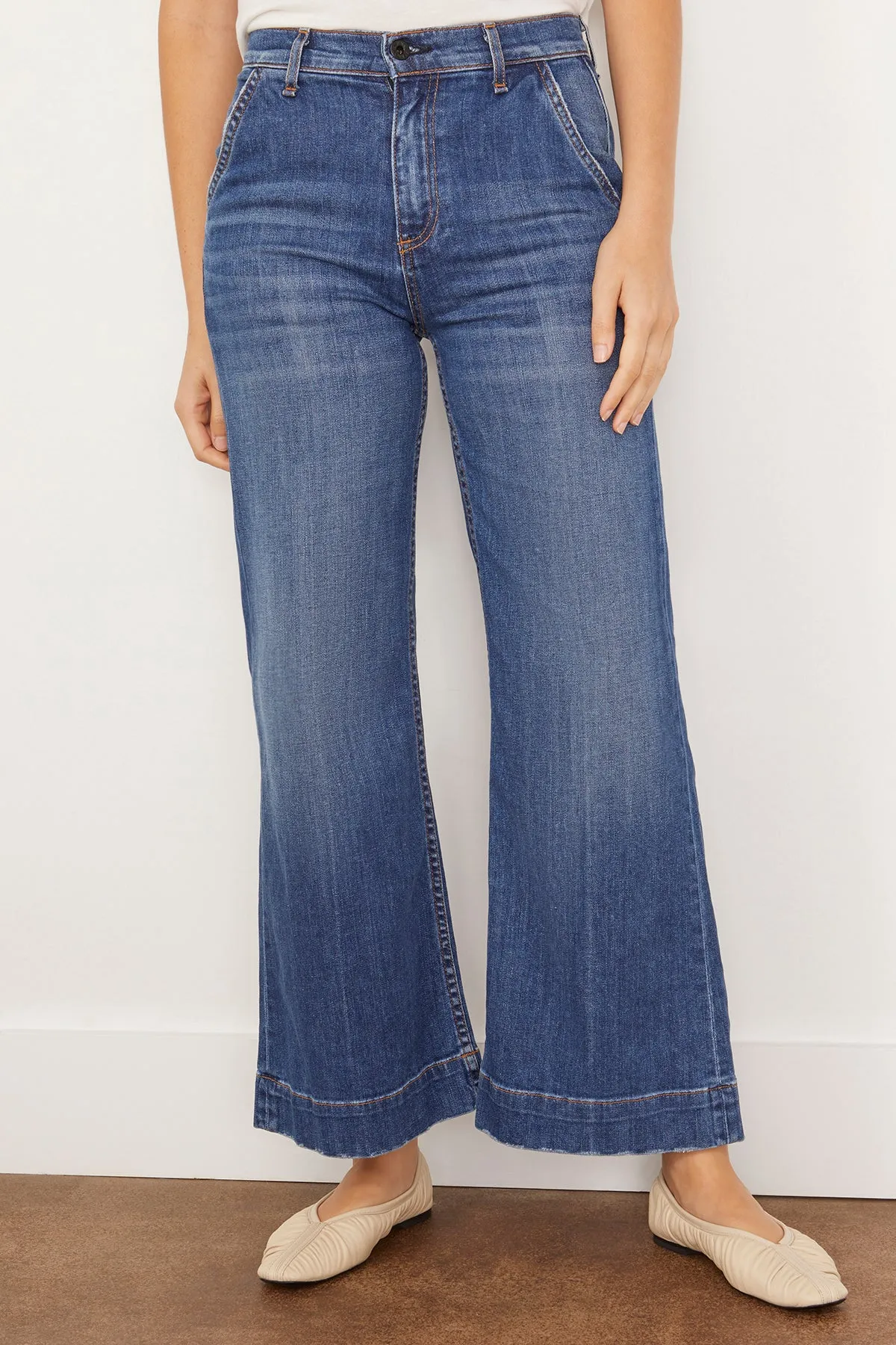 Cropped Trouser Boot Jean in Gunnison