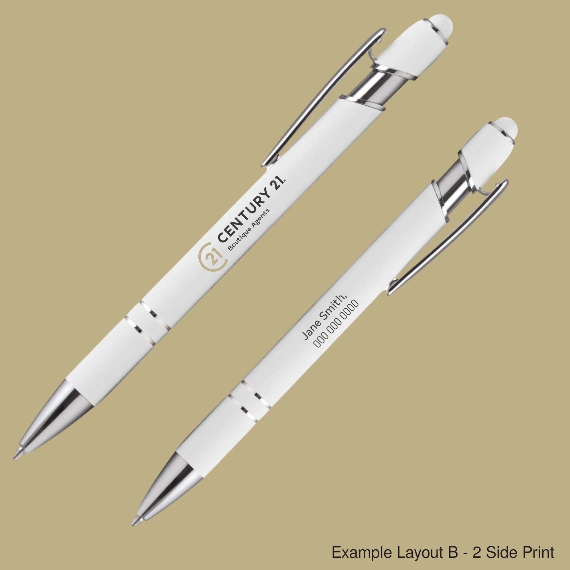 DBA Ellipse Softy with Stylus - Personalized 2 Sides with Free Shipping