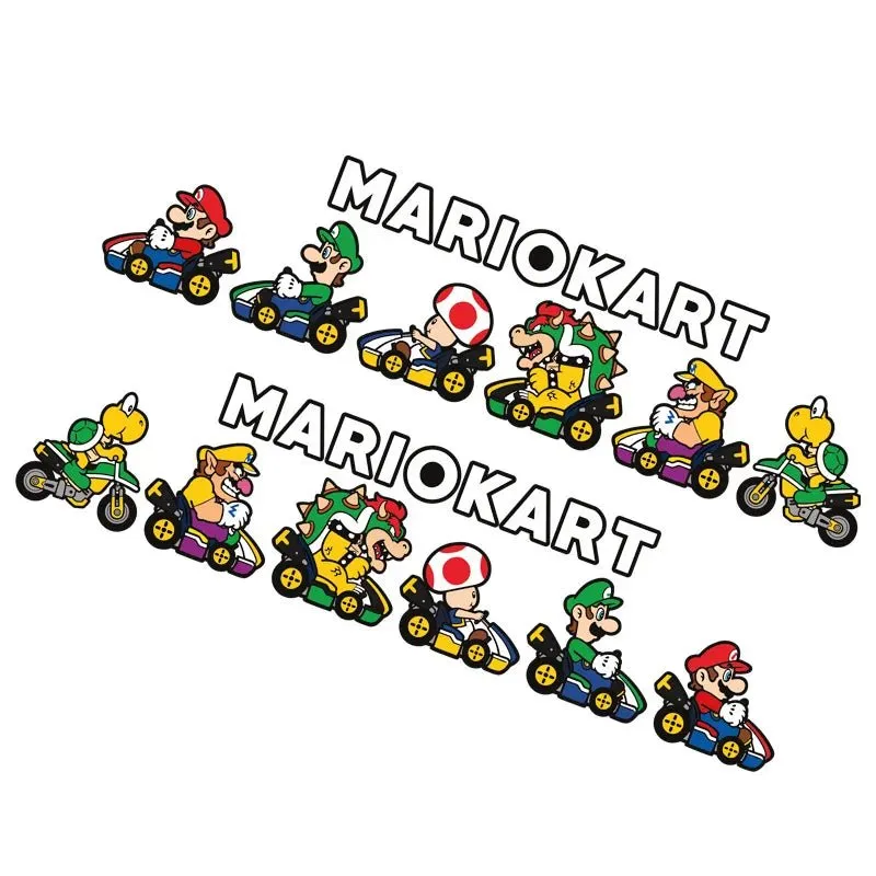 Discover creative and cute Super Mario Kart stickers, perfect for gifting to fans of the classic game.