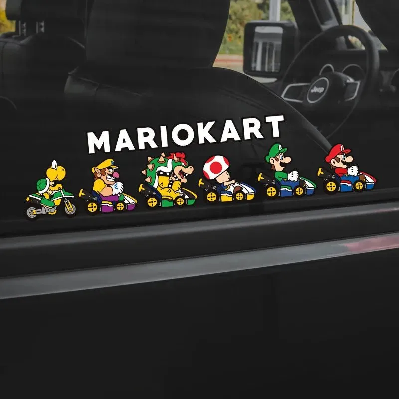 Discover creative and cute Super Mario Kart stickers, perfect for gifting to fans of the classic game.