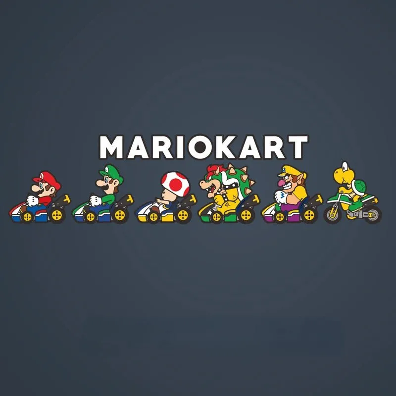 Discover creative and cute Super Mario Kart stickers, perfect for gifting to fans of the classic game.