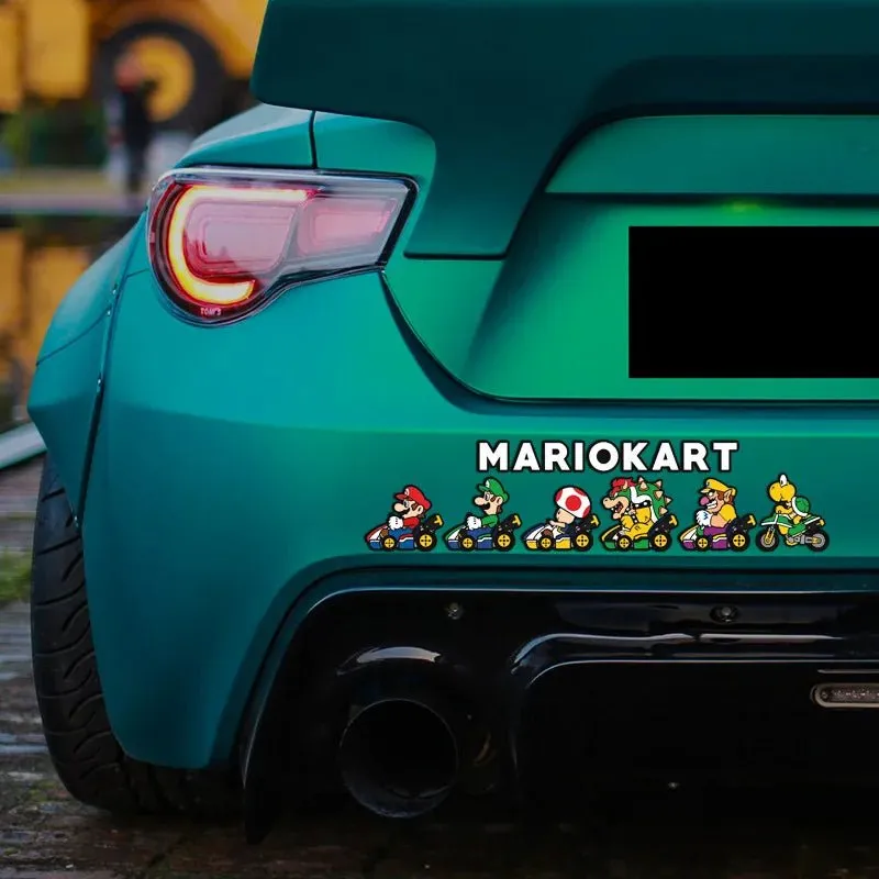 Discover creative and cute Super Mario Kart stickers, perfect for gifting to fans of the classic game.