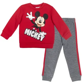 Disney Mickey Mouse Sweatshirt and Jogger Pants Set