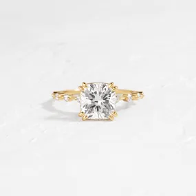 Distance Ring, Cushion Cut