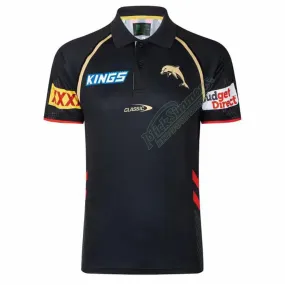 Dolphins 2023 Men's Media Polo Shirt NRL Rugby League by Classic