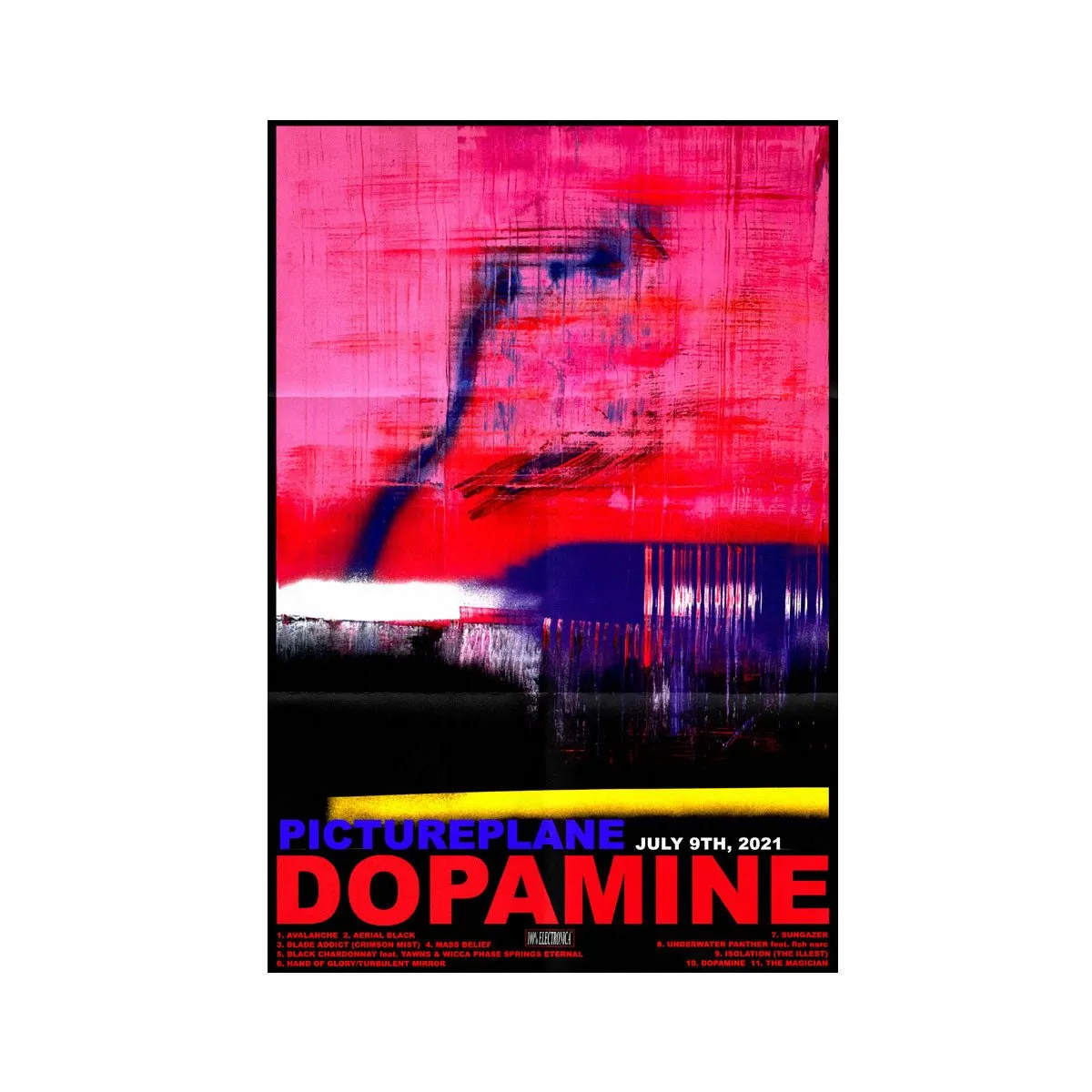 Dopamine LTD Edition Picture Disc   Poster