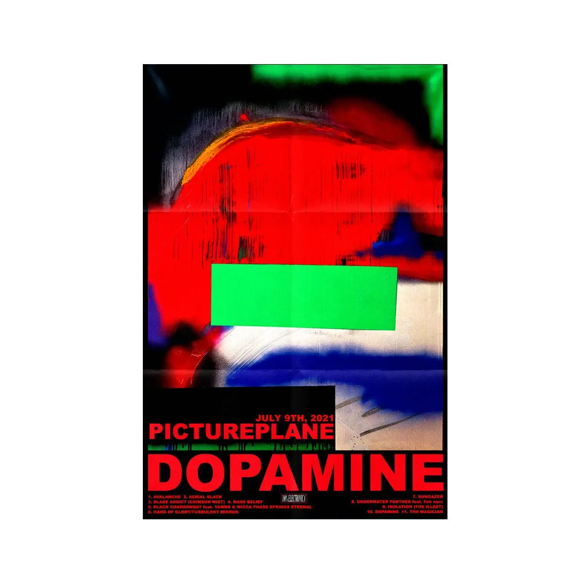 Dopamine LTD Edition Picture Disc   Poster