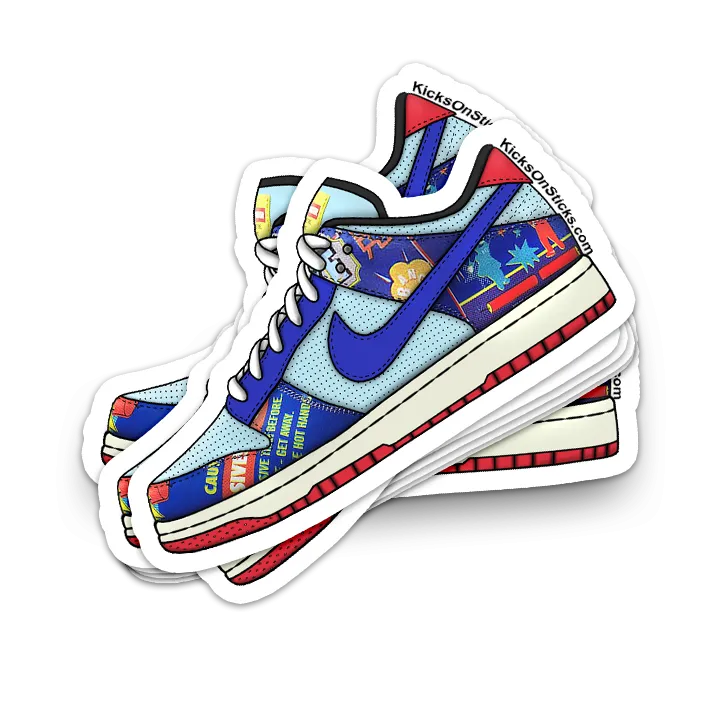 Dunk Low "Firecracker CNY" Sneaker Sticker