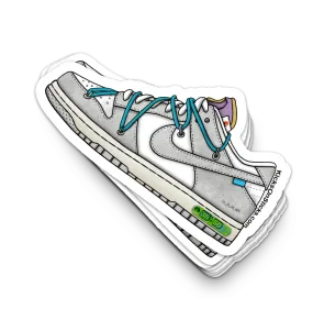 Dunk Low "Off-White Lot 36" Sneaker Sticker