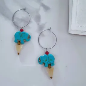 Elephant earrings