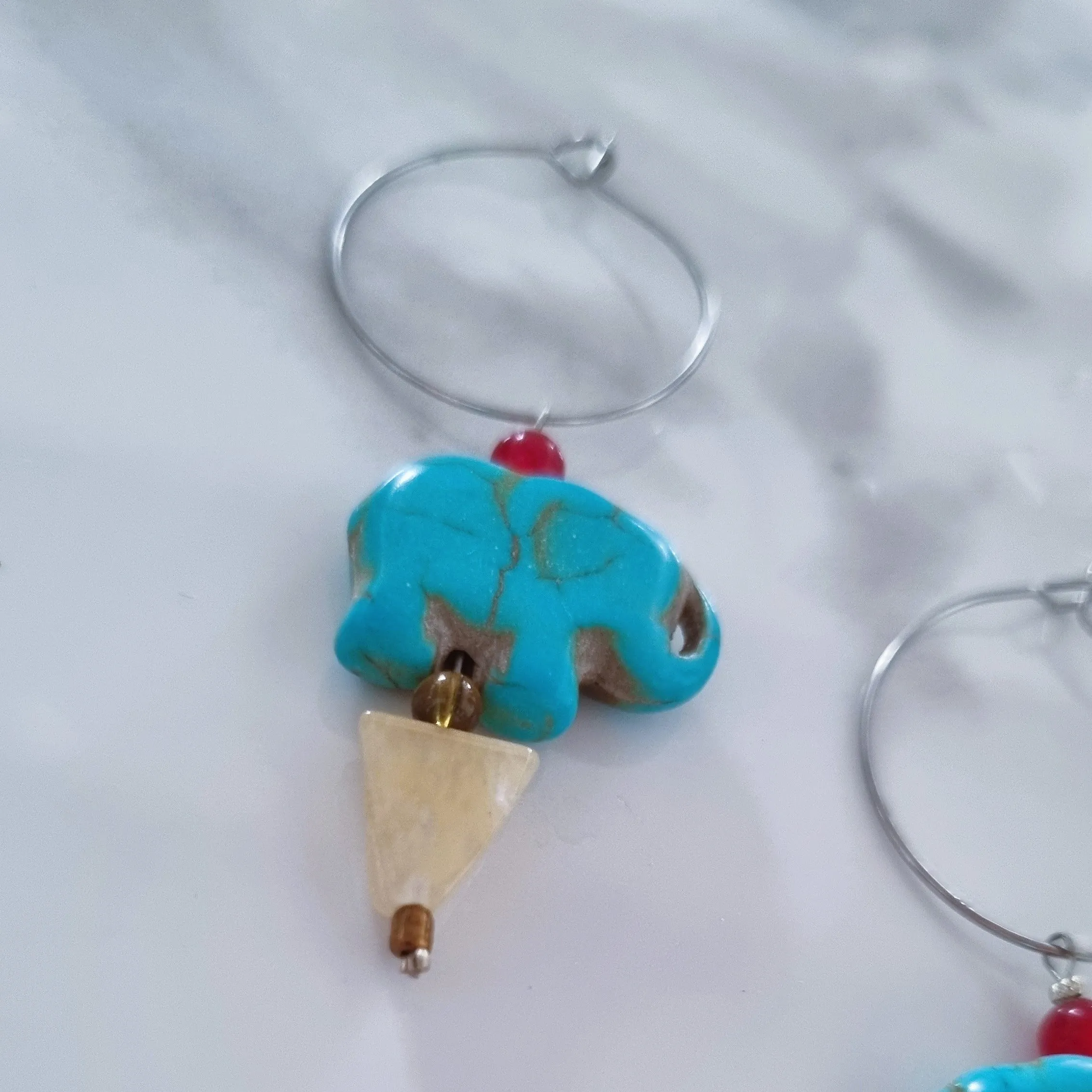 Elephant earrings