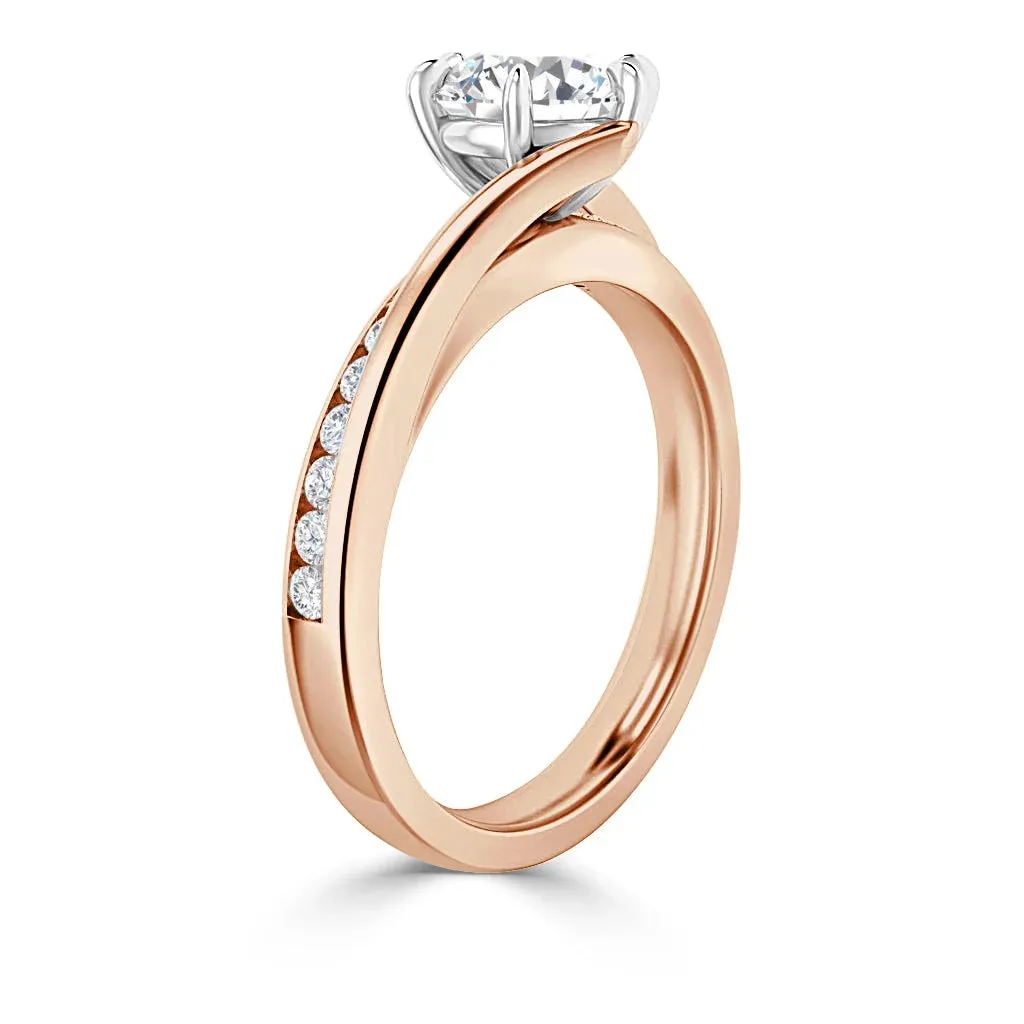 Elise - 18ct Rose Gold - Round