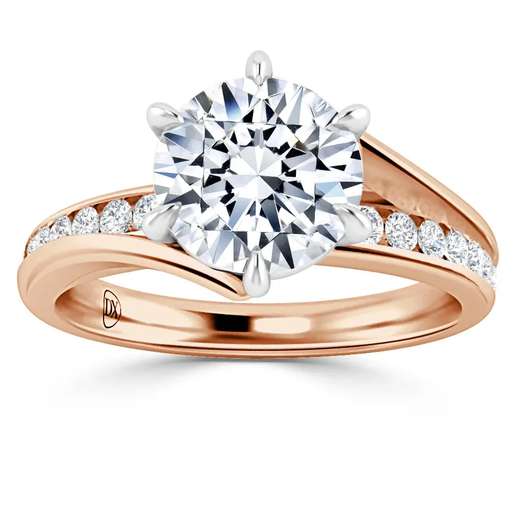 Elise - 18ct Rose Gold - Round