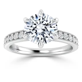 Emma - 18ct White Gold - Round