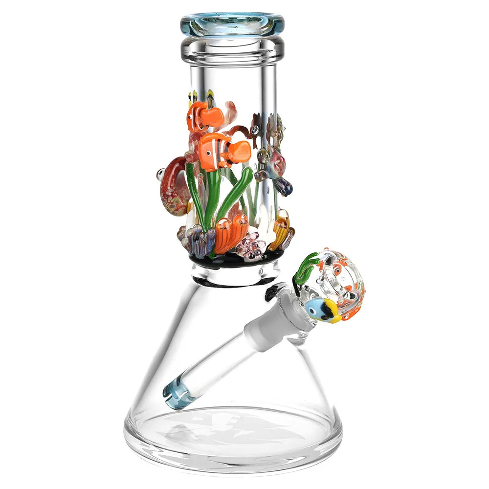 Empire Glassworks Under the Sea Beaker Water Pipe 8"