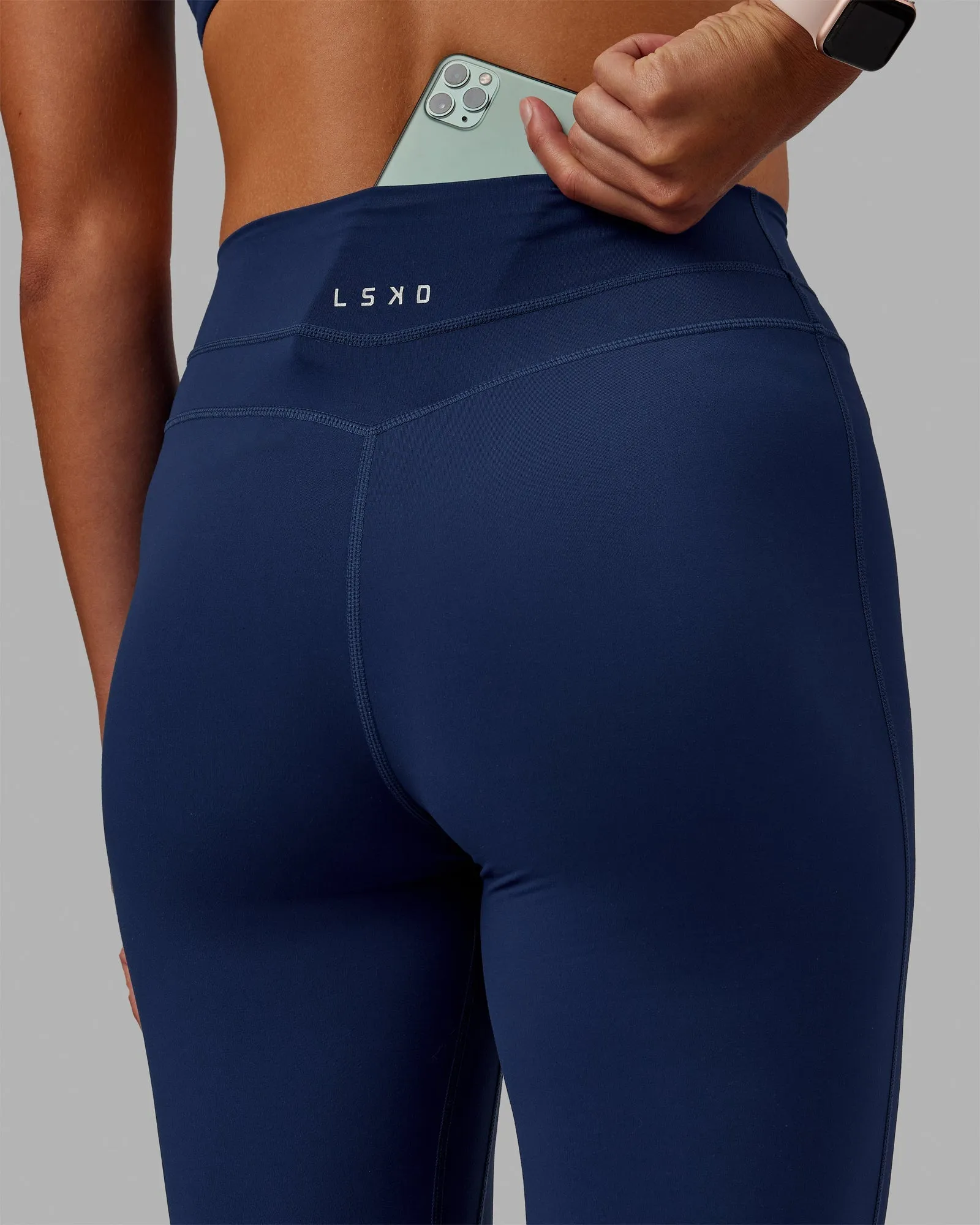 Enhance Full Length Leggings - Midnight Blue