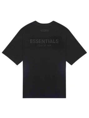 Fear Of God Essentials Back Logo Boxy Tee Black [SS21]