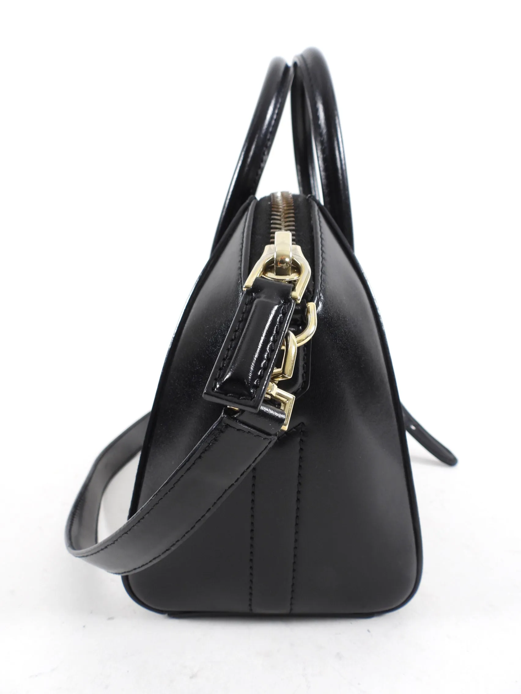 Givenchy Black Leather Antigona Small Bag