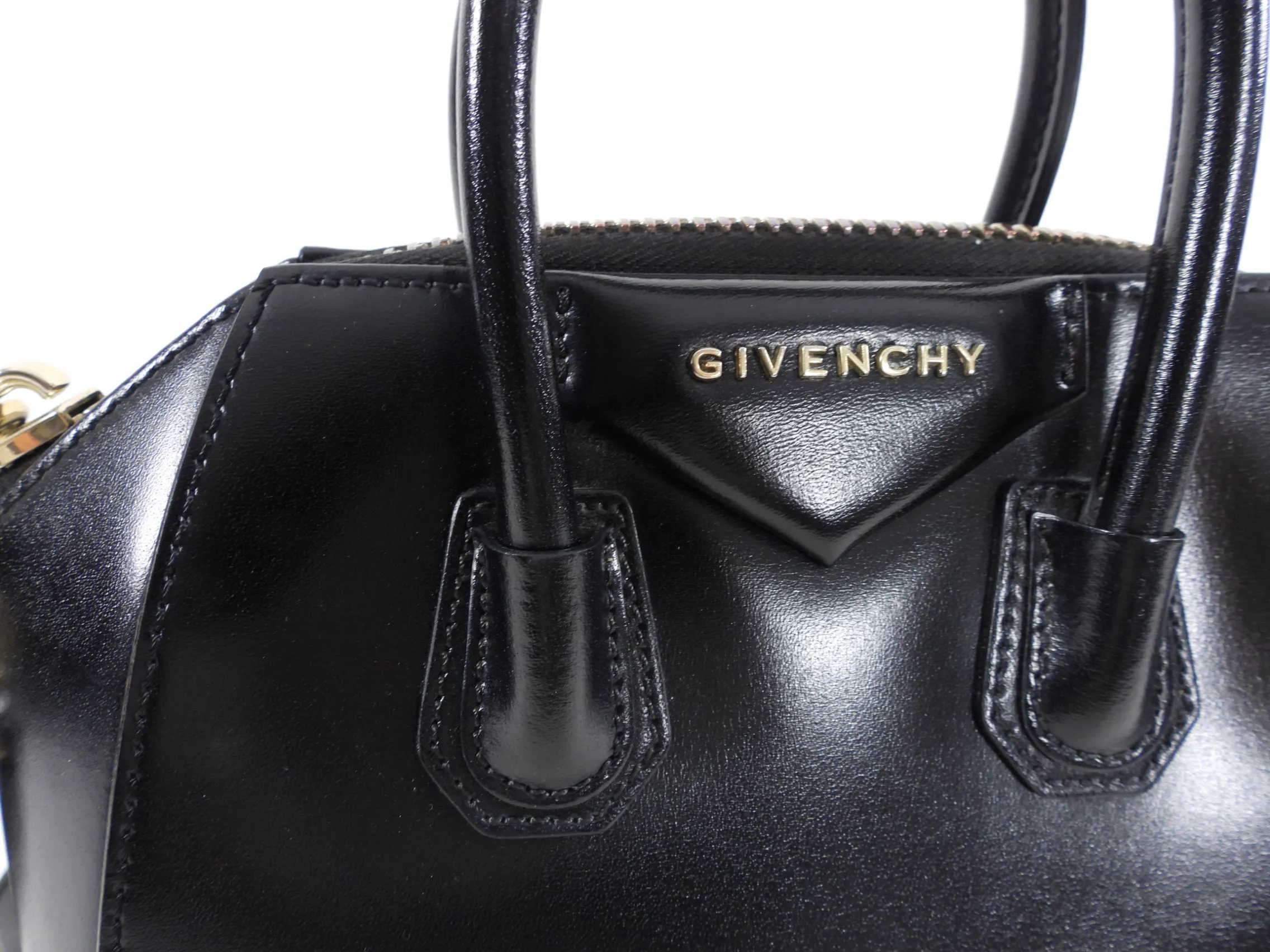 Givenchy Black Leather Antigona Small Bag