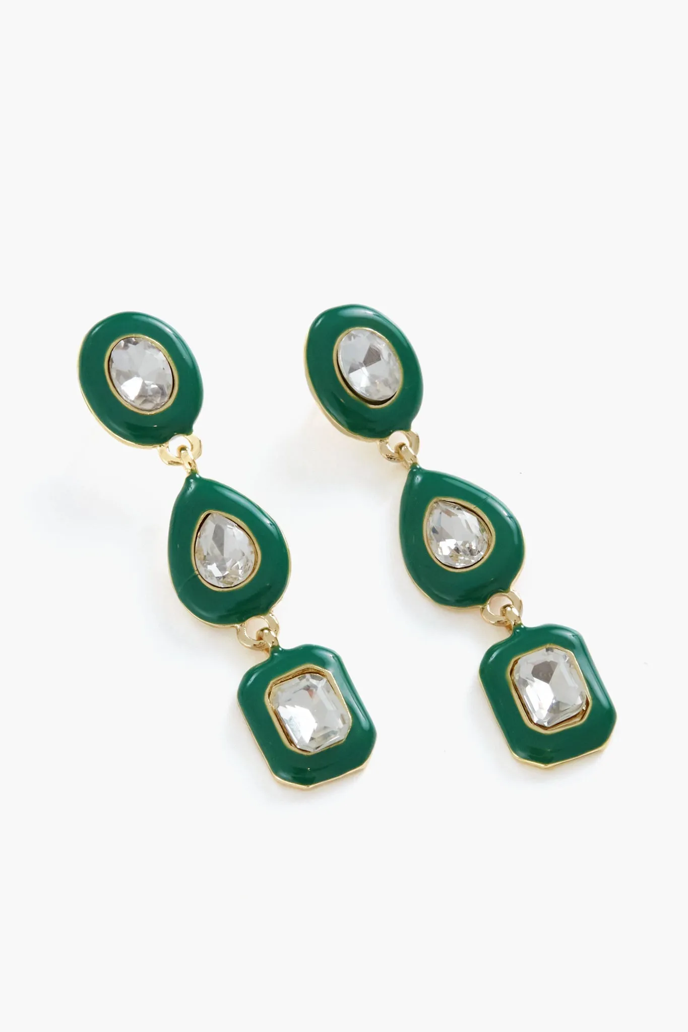 Green Cole Earrings