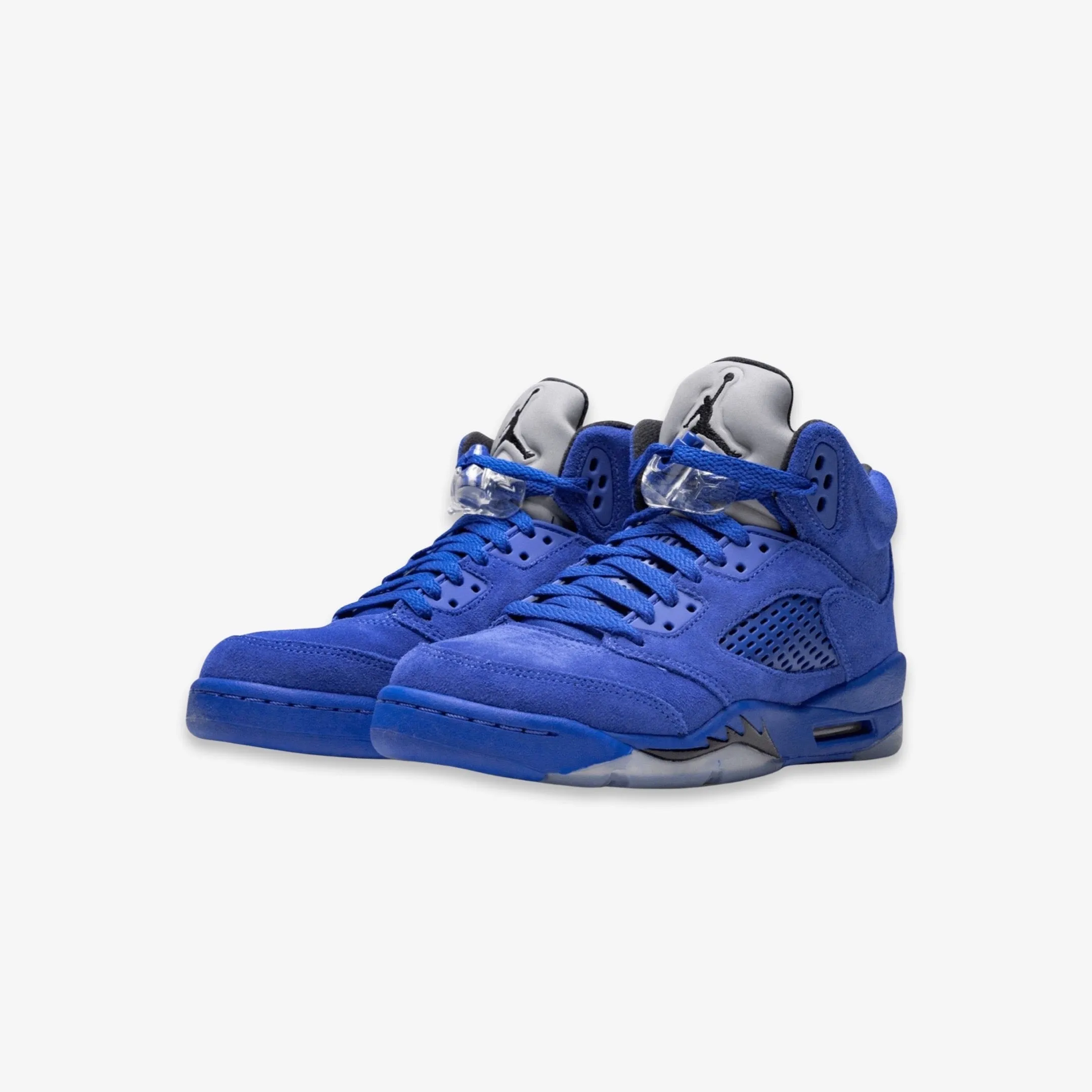 (GS) Air Jordan 5 Retro 'Blue Suede' (2017) 440888-401