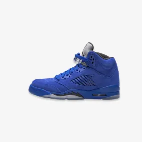 (GS) Air Jordan 5 Retro 'Blue Suede' (2017) 440888-401