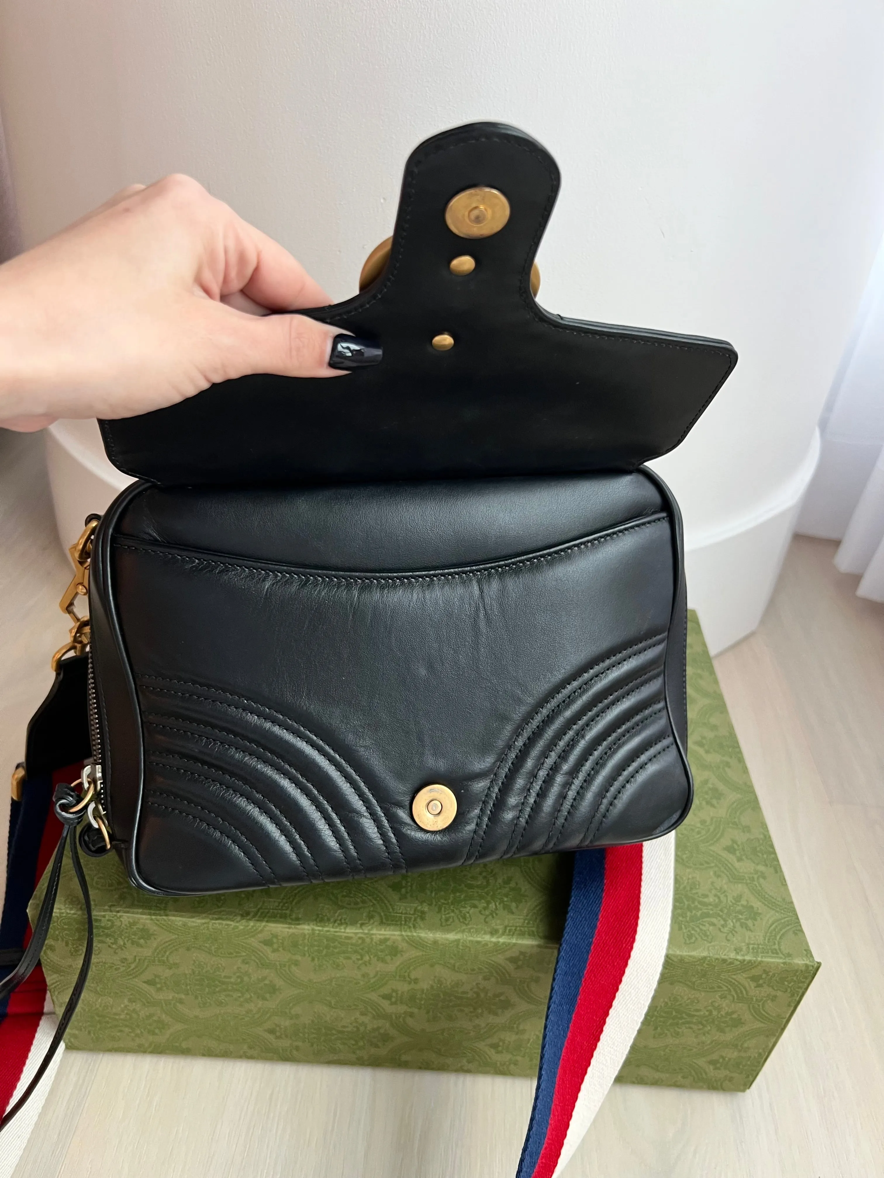 Gucci GG Marmont Top Handle Bag