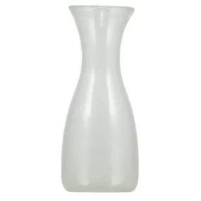 Handmade 25 Clt Carafe - Pearl White