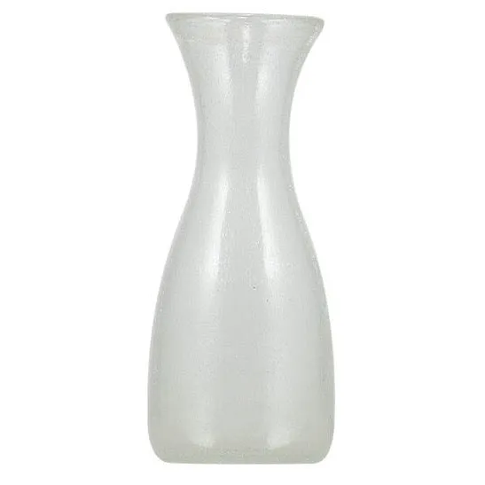 Handmade 25 Clt Carafe - Pearl White